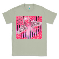 Matcha cancer awareness american flag Classic Tee - CowGirlArtShop
