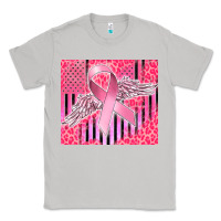 Moon Dust cancer awareness american flag Classic Tee - CowGirlArtShop