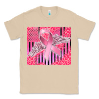 Mushroom cancer awareness american flag Classic Tee - CowGirlArtShop