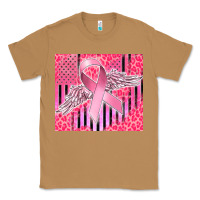 Toasted Coconut cancer awareness american flag Classic Tee - CowGirlArtShop