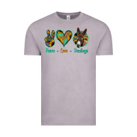 Vintage Zinc Peace Love Donkeys Vintage Tee - Jasminsmagicworld