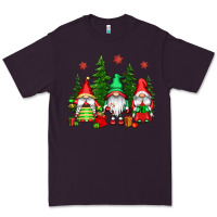Plum christmas gnomies Premium Tee - CowGirlArtShop