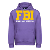 Tulip FBI, Female Body Inspector Funny Urban Hoodie - DesigneFamous
