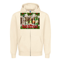 Sandshell christmas cocktail party Zipper Hoodie - AdoDesignShop