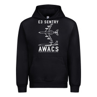Black e 3 sentry awacs plane gift Urban Hoodie - DesigneFamous