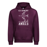 Mauve Wine e 3 sentry awacs plane gift Urban Hoodie - DesigneFamous
