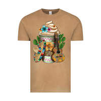 Vintage Camel Mexican Hot Coffee Cup Vintage Tee - FaDigitalArtStudio