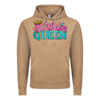 Vintage Coffee birthday queen Vintage Hoodie - BundleAndBundleShop