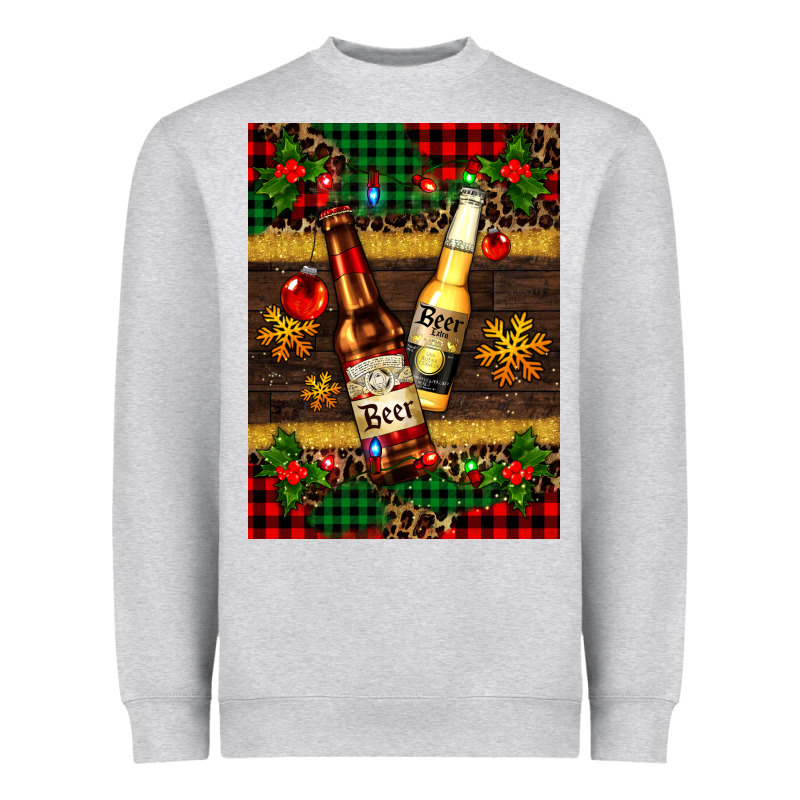 Snow And Beer Bottles Heavyweight Sweatshirt by AdoDesignShop | Teevron