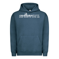 Pigment Midnight Navy uss nimitz navy supercarrier aircraft carrier gift Urban Hoodie - DesigneFamous