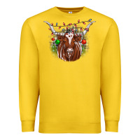 Lemon christmas  texas longhorn Premium Sweatshirt - JahusDesignShop