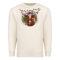 Sandshell christmas  texas longhorn Premium Sweatshirt - JahusDesignShop