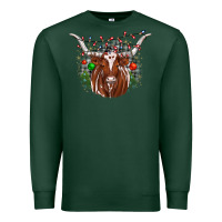 Sports Green christmas  texas longhorn Premium Sweatshirt - JahusDesignShop