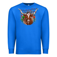 True Royal christmas  texas longhorn Premium Sweatshirt - JahusDesignShop