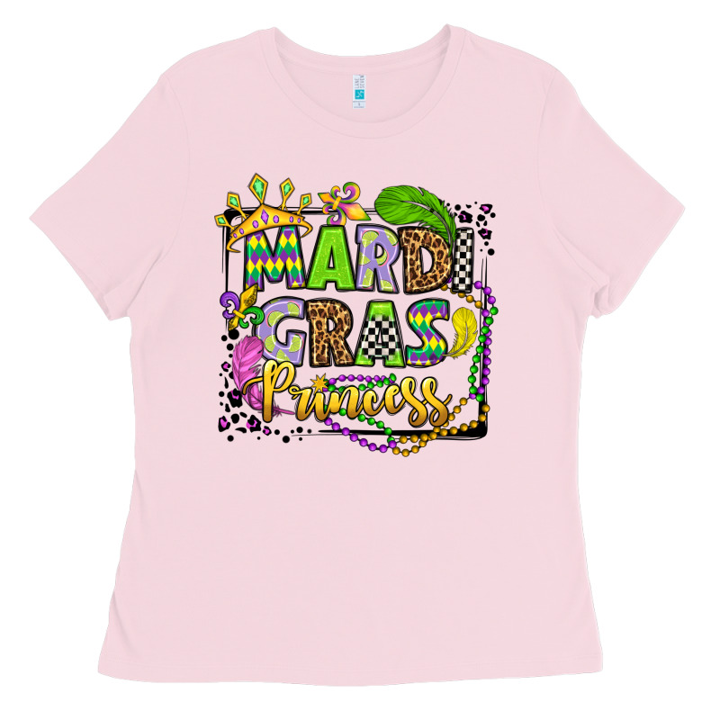 Mardi Gras Princess Ladies Tee by OliviaCreatesArt | Teevron