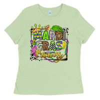 Matcha mardi gras princess Ladies Tee - OliviaCreatesArt