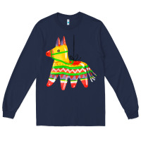 Navy pinata Long Sleeve Tee - FaDigitalArtStudio
