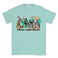 Seafoam certified medical assistant Classic Tee - CowGirlArtShop