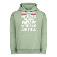 Pigment Oil Green gift for freaking awesome journalism professor Urban Hoodie - DesigneFamous