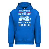 Cobalt gift for freaking awesome journalism professor Urban Hoodie - DesigneFamous