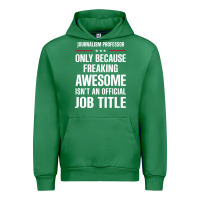 Emerald gift for freaking awesome journalism professor Urban Hoodie - DesigneFamous