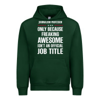 Forest Green gift for freaking awesome journalism professor Urban Hoodie - DesigneFamous