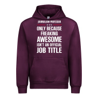 Mauve Wine gift for freaking awesome journalism professor Urban Hoodie - DesigneFamous