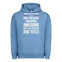 Pigment Pebble Blue gift for freaking awesome journalism professor Urban Hoodie - DesigneFamous