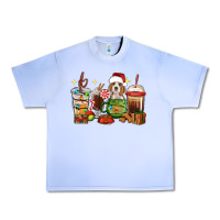 Grape Ice Christmas coffee cups with Beagle Urban Heavy Tee - RanaPortraitStore