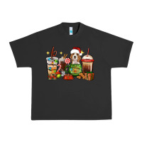 Pigment Black Christmas coffee cups with Beagle Urban Heavy Tee - RanaPortraitStore