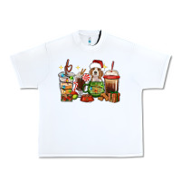 White Christmas coffee cups with Beagle Urban Heavy Tee - RanaPortraitStore