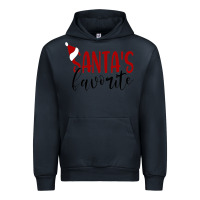 Navy Santa's Favorite Ho Urban Hoodie - DesigneFamous