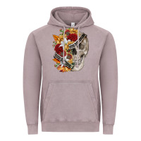 Vintage Zinc skull kinda emotionless kinda emotional Vintage Hoodie - FaDigitalArtStudio