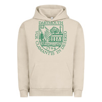 Pigment French Oak The Dartmouth, College Urban Hoodie - DesigneFamous
