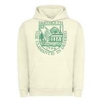 Pigment Pistachio The Dartmouth, College Urban Hoodie - DesigneFamous