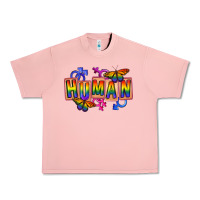 Salmon Human pride Urban Heavy Tee - FaDigitalArtStudio