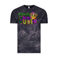 Cloud Black mardi gras queen Vintage Tee - FaDigitalArtStudio
