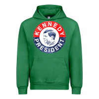 Emerald vintage 1960 kennedy for president Urban Hoodie - DesigneFamous