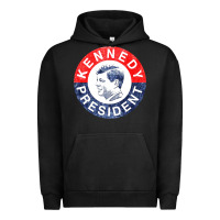 Pigment Black vintage 1960 kennedy for president Urban Hoodie - DesigneFamous