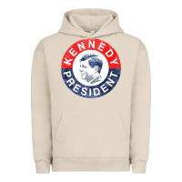 Pigment French Oak vintage 1960 kennedy for president Urban Hoodie - DesigneFamous