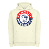 Pigment Pistachio vintage 1960 kennedy for president Urban Hoodie - DesigneFamous