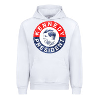 White vintage 1960 kennedy for president Urban Hoodie - DesigneFamous