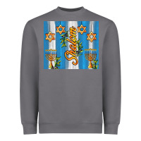 Storm shalom with star of david Heavyweight Sweatshirt - AdoDesignShop