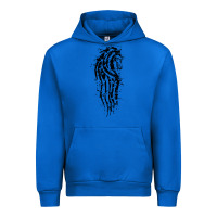 Cobalt horse of rohan active Urban Hoodie - DesigneFamous