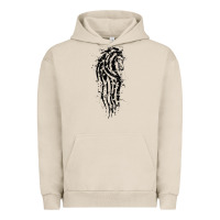 Pigment French Oak horse of rohan active Urban Hoodie - DesigneFamous
