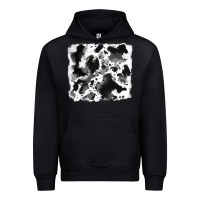 Black cowhide 5 Urban Hoodie - RanaPortraitStore