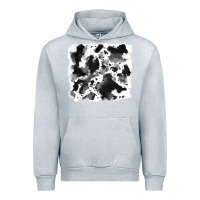 Heather Grey cowhide 5 Urban Hoodie - RanaPortraitStore