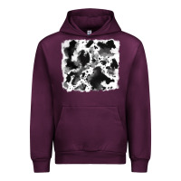 Mauve Wine cowhide 5 Urban Hoodie - RanaPortraitStore