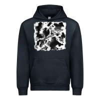 Navy cowhide 5 Urban Hoodie - RanaPortraitStore