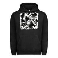 Pigment Black cowhide 5 Urban Hoodie - RanaPortraitStore